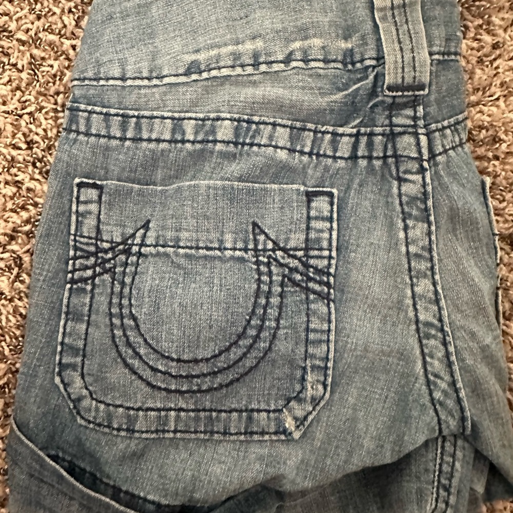 True Religion Jean Shorts